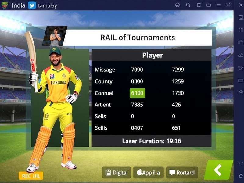 India Cricket Legend Tournament Mode